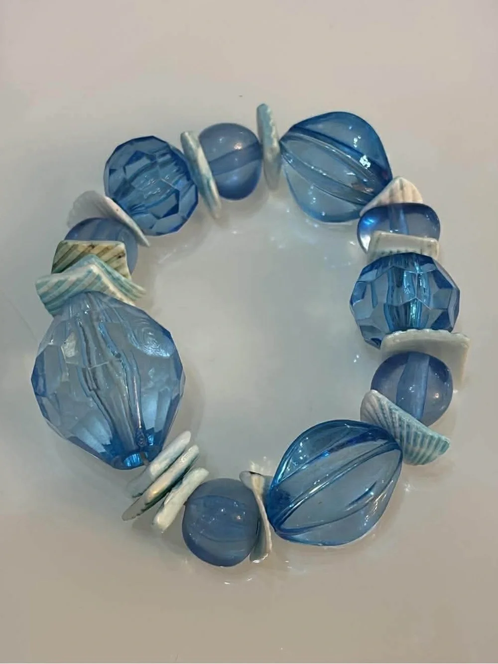 Blue Shell bracelet